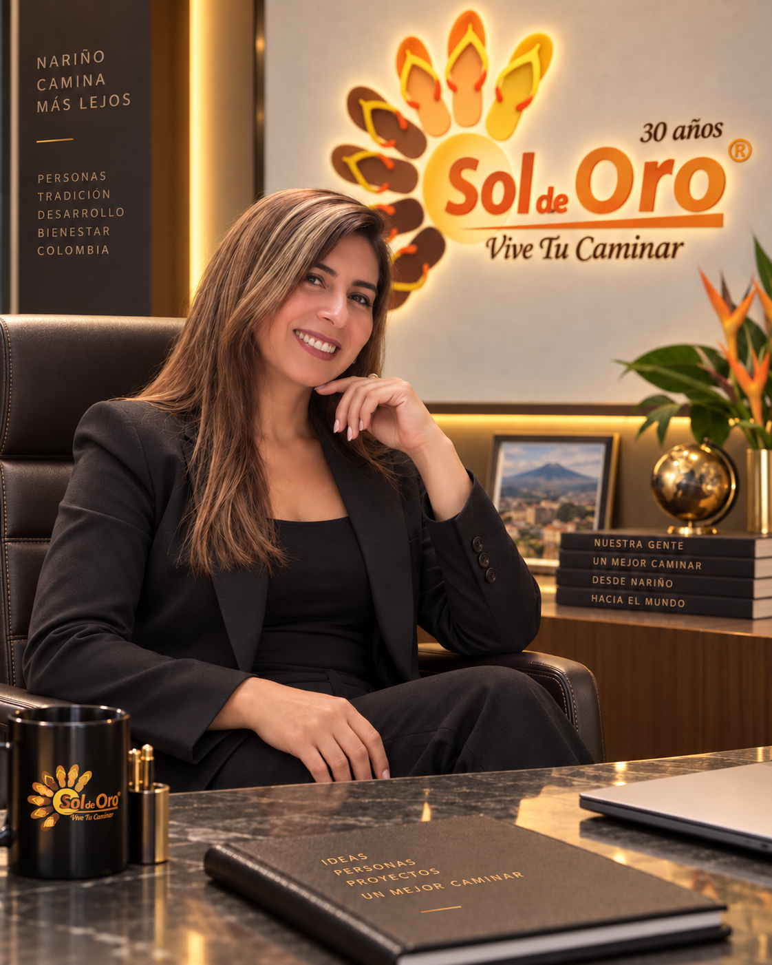 Sol Jimena Burbano Estrella, fundadora de Sol de Oro S.A.S.